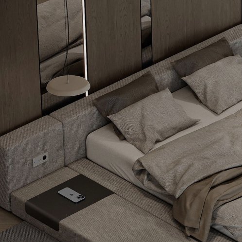 Taycan bed - DESIGNBEDDEN